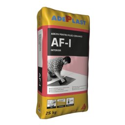 ADEZIV PENTRU PLACI CERAMICE LA INTERIOR, ADEPLAST AF-I / 25KG