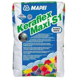 ADEZIV FLEXIBIL PENTRU GRESIE SI FAIANTA, MAPEI KERAFLEX MAXI S1 ALB / 23KG