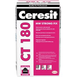 MORTAR ADEZIV PENTRU FIXAREA PLACILOR DIN VATA MINERALA CERESIT CT 180 / 25KG
