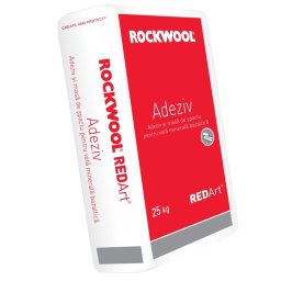 ADEZIV SI MASA DE SPACLU PENTRU VATA MINERALA ROCKWOLL REDART / 25KG