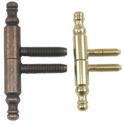 BALAMA CILINDRICA 2 TIJE ORNAMENTALA AURIE, 9X56MM