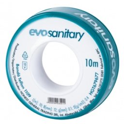 BANDA PTFE 1109, 12MM, DENSITATE 0.4 CM3, 10 METRI / SET 10 BUCATI
