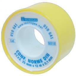 Banda Teflon Pt Gaz Tecnogas/ 12M - 25X0.1Mm