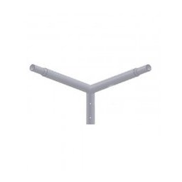 Brat Dublu Galvanizat Pentru Stalpi Iluminat 90° 100Cm