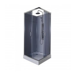Cabina De Dus Completa Cu Hidromasaj Sanotechnik Quick Line Limbo Pc91