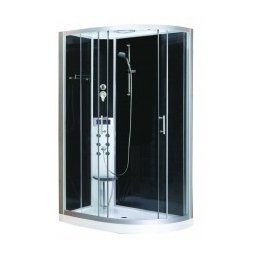 Cabina De Dus Completa Cu Hidromasaj Sanotechnik Quick Line Vario Left Cl120