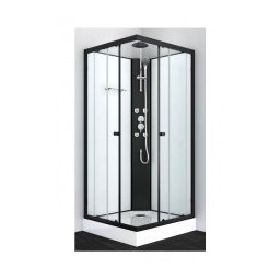 Cabina De Dus Cu Hidromasaj Cadita Joasa, Fara Plafon Sanotechnik Stil2 Ps18B