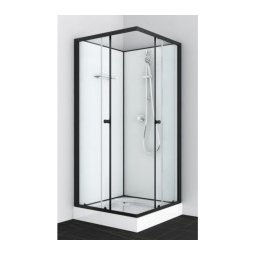 Cabina De Dus Cu Hidromasaj Cadita Joasa, Fara Plafon Sanotechnik Uni1 Ps14