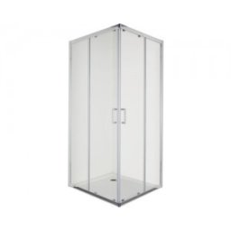 Cabina De Dus De Colt Cu Doua Usi Glisante Si Sistem Soft-Close Sanotechnik E80Sc