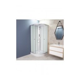 Cabina De Dus Semirotunda Cu Hidromasaj Sanotechnik Tm01