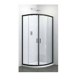 Cabina Dus Semirotunda Sanotechnik Sano Elite Black R80B