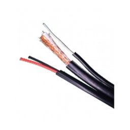 Cablu Cctv Coaxial Rg59 2X0.75 Cu Sufa / Rola 500Ml