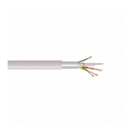 Cablu Cctv Coaxial Rg59 4X0.22 Q5+ (Coaxial Cu Alimentare) / Rola 500Ml