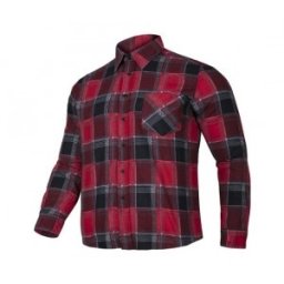 Camasa Flanel Cu Carouri / Rosu - 2Xl/H-188