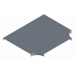 Capac Pentru Derivatie Tip T Jgheab Metalic 300X15X1Mm Viking Strong