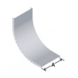 Capac Unghi Flexibil Pentru Jgheab Metalic 200X15X0.8Mm Viking Strong