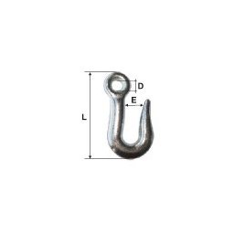 Carlig Zincat 6Mm / 9Mm/15Mm