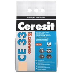 CHIT DE ROSTURI GRESIE SI FAIANTA, CERESIT CE 33, CREAM / 2KG