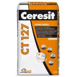 Glet Pe Baza De Ciment Alb Pentru Finisaje Fine La Interior Ceresit Ct 127 / 20Kg