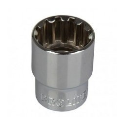 CHEIE TUBULARA CANELATA 1/2" M17