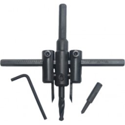 Freza Reglabila Pentru Gipscarton-Set, 25Mm, Diametru 20-120Mm