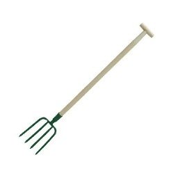 Furca Pentru Sapat Cu Maner Lemn Tip-T 200X255/1255Mm