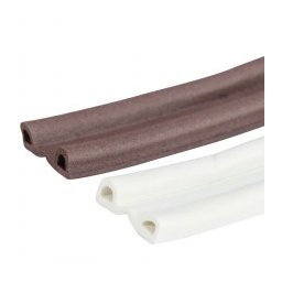 Garnitura Autoadeziva Epdm 1010 Alba Profil P 2X50M, Latime 9Mm, Grosime 5.5Mm