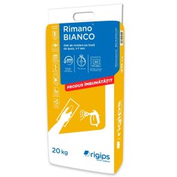 Glet De Nivelare Pe Baza De Ipsos, Rigips Rimano Bianco / 20Kg