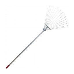 GREBLA FRUNZE REGLABILA 15 DINTI CU COADA METAL