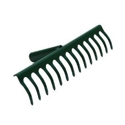 Grebla Metalica Cu Dinti Caliti 360X80Mm / 14 Dinti