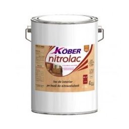 Lac Pentru Lemn Kober, Nitrocelulozic, Incolor, Interior, 5L