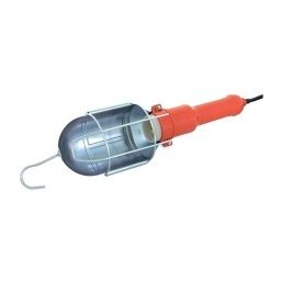 Lampa Iluminare Cu Carlig Si Scut Metalic 60W / 220V
