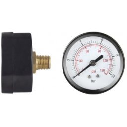 MANOMETRU PT APA AXIAL, 1/4" , 0-12 BAR