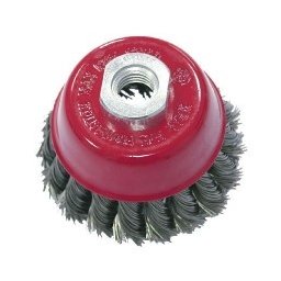 Perie Sarma Impletita Tip Cupa Cu Filet Proline 100Mm