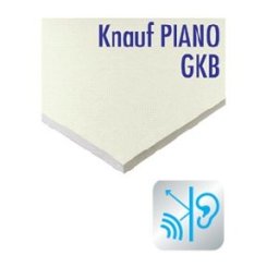Placa Gipscarton Knauf Antifonica Piano Kgb 12.5X1200X2600