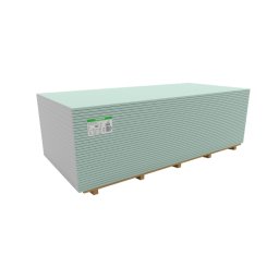 Placa Gipscarton Norgips Mediu Umed Gkbi , Tip H2, 12.5X1200X2600