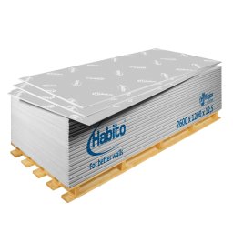 Placa Gipscarton Multifunctionala Rigips Habito 12.5X1200X2600Mm