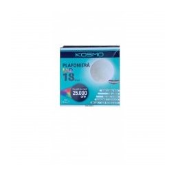 Plafoniera Led 18W 6500K 30Cm Kosmo Diamant