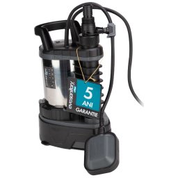 POMPA SUBMERSIBILA CU CARCASA DIN INOX PT APA MURDARA SDP EVOSANITARY PLUS / 750W