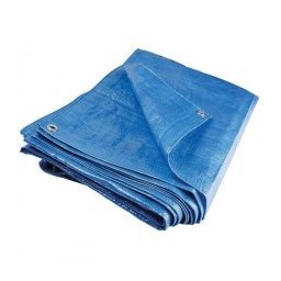 PRELATA CU INELE 80 G/MP, 8 X 12 M, ALBASTRU / 96MP