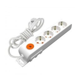 Prelungitor Cu Intrerupator Ritech 4P 3X1 / 3M