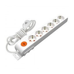 Prelungitor Cu Intrerupator Ritech 6P 3X1.5 / 5M