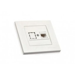 Priza Date Utp Rj45 Cat 5E Rita Mutlusan Alba
