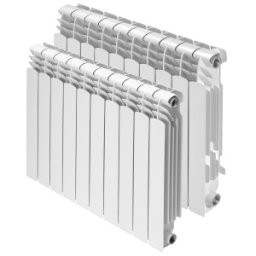 Radiator Din Aluminiu Ferroli Proteo 450, 10 Elementi, 117W/Elem, 431X80X100Mm
