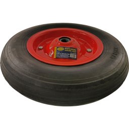 Roata Roaba 14" X 3.5 - 7, Ax D20 X 71 Mm, Semisolida, Rulment
