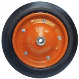 Roata Roaba Plina Cu Janta Metalica / 320Mm - 93Mm