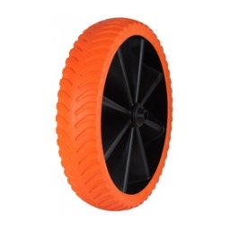 Roata Roaba Poliuretan Slim Cu Janta Plastic / 4.00/1.00-12 - 103Mm