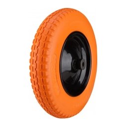 Roata Roaba Poliuretan Slim Cu Janta Metalica A / M: 3.25-8; Lb[Mm]: 103