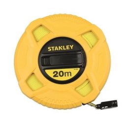 RULETA STANLEY 20M BANDA ARMATA CU DE FIBRA STICLA, CARCASA INCHISA