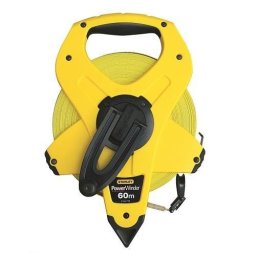 RULETA STANLEY POWERWINDER 60M CARCASA DESCHISA, BANDA FIBRA DE STICLA